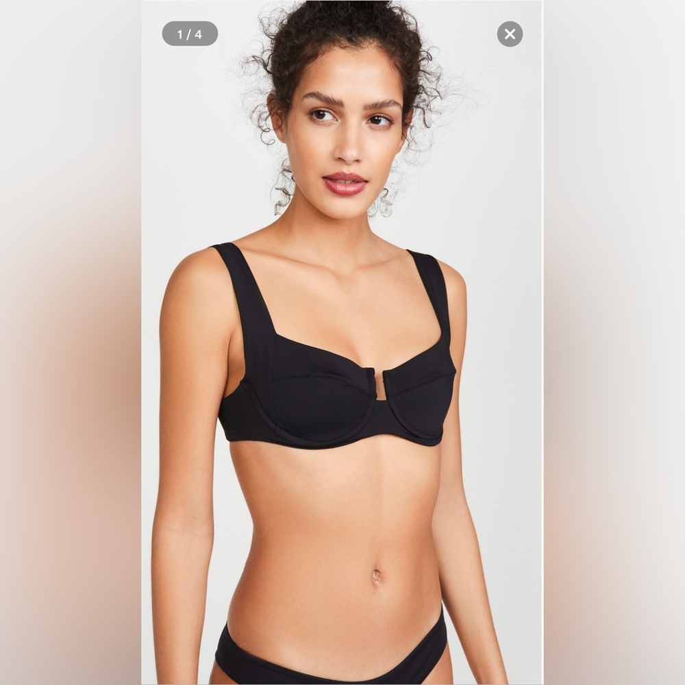 L*Space Camellia bikini top in L. NWT.